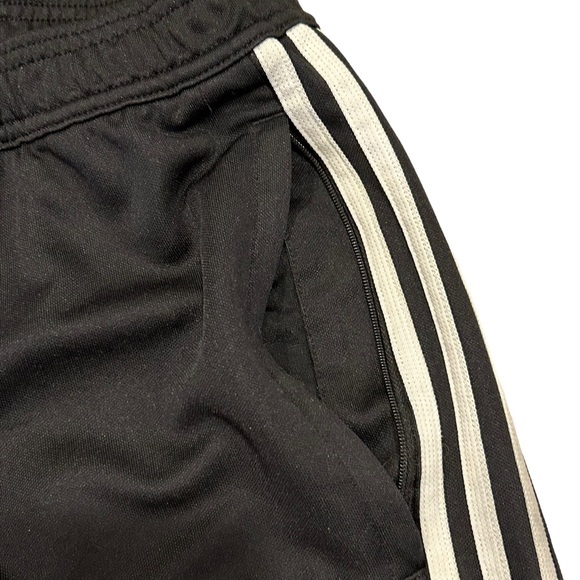 Adidas Black White Polyester Track Jogger Pants S‎ - Picture 5 of 13